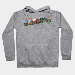 Greetings from Verona in Italy Vintage style retro souvenir Hoodie